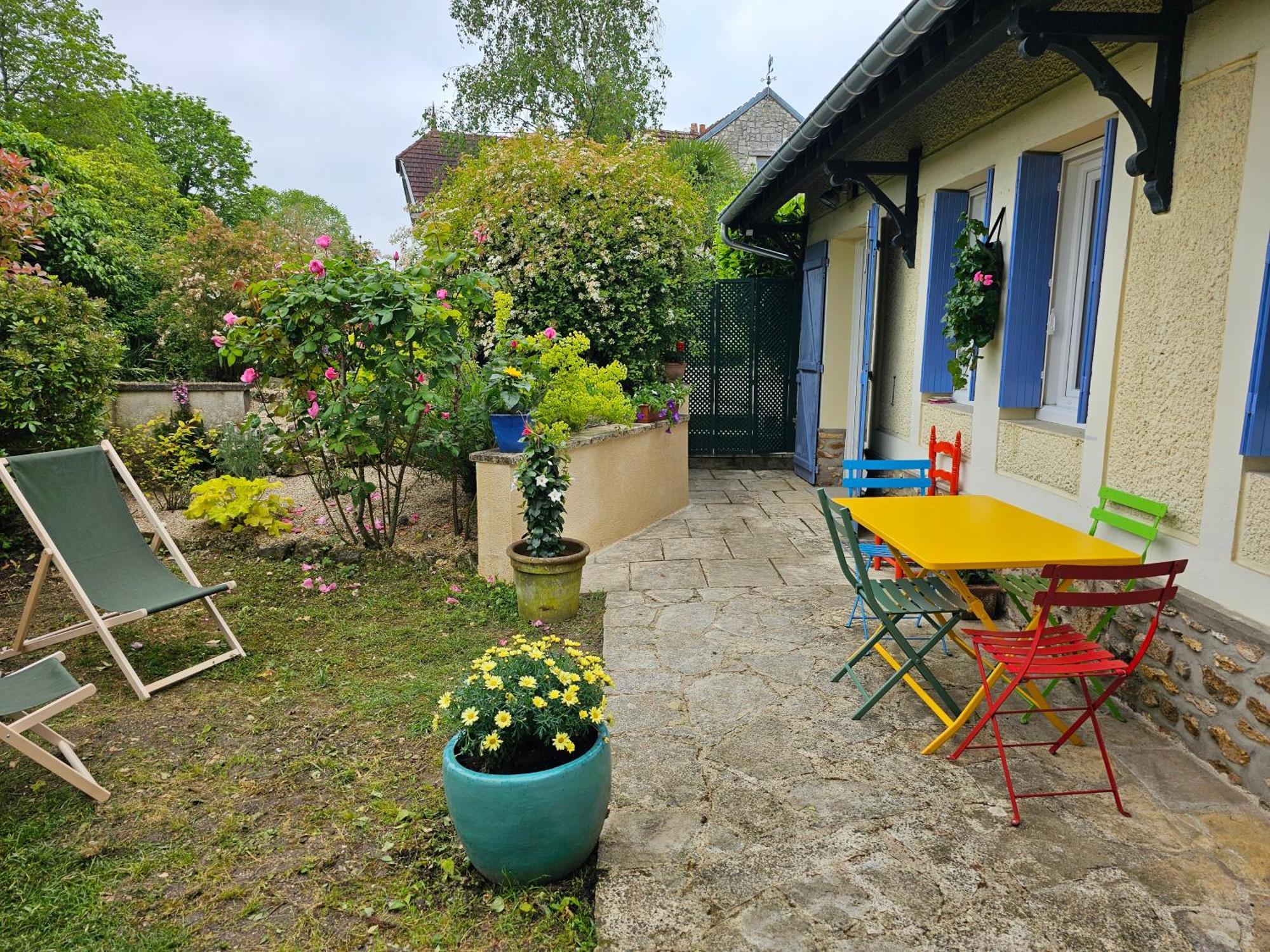 Villa Clair Logis à Giverny Extérieur photo