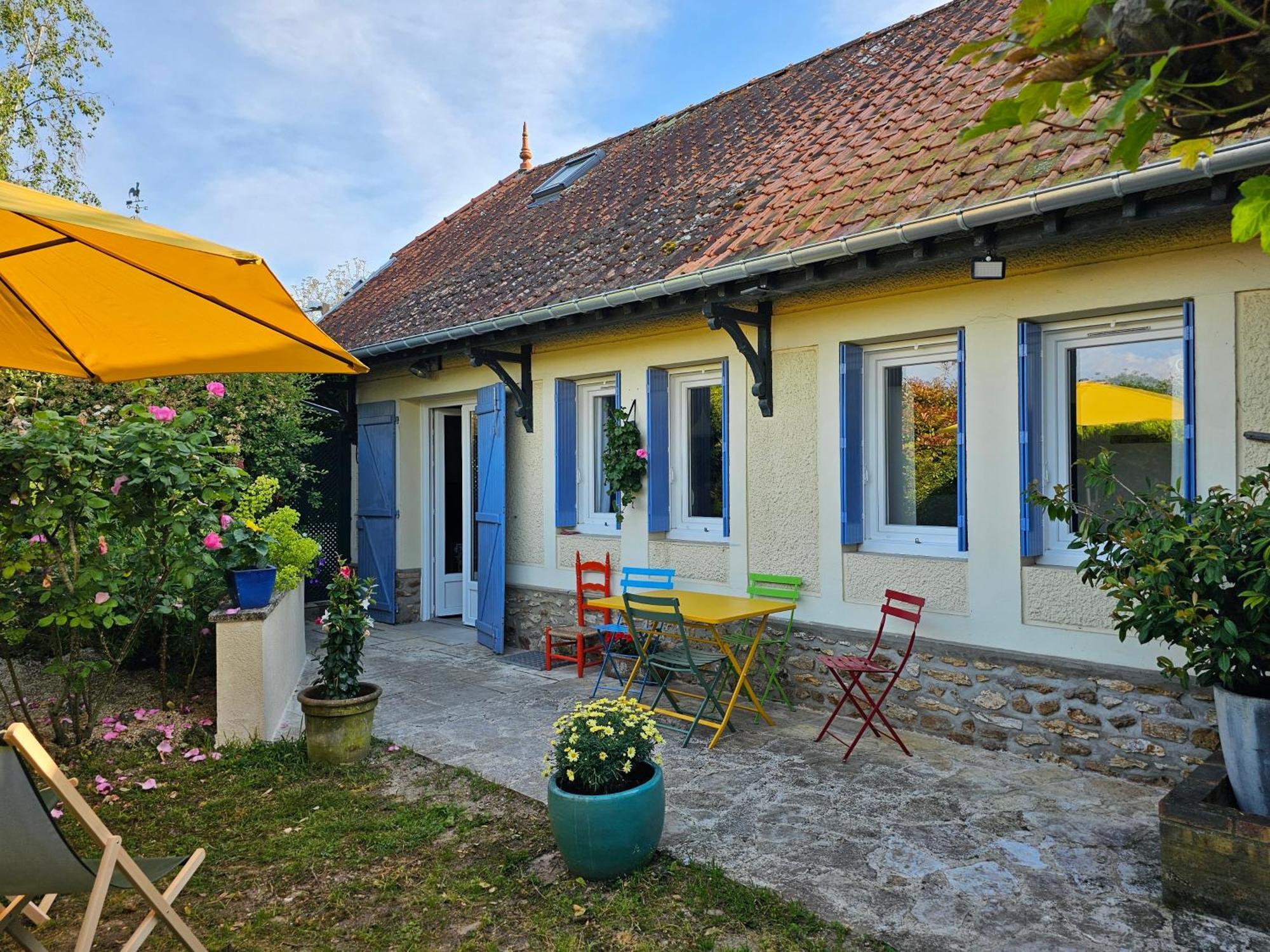 Villa Clair Logis à Giverny Extérieur photo
