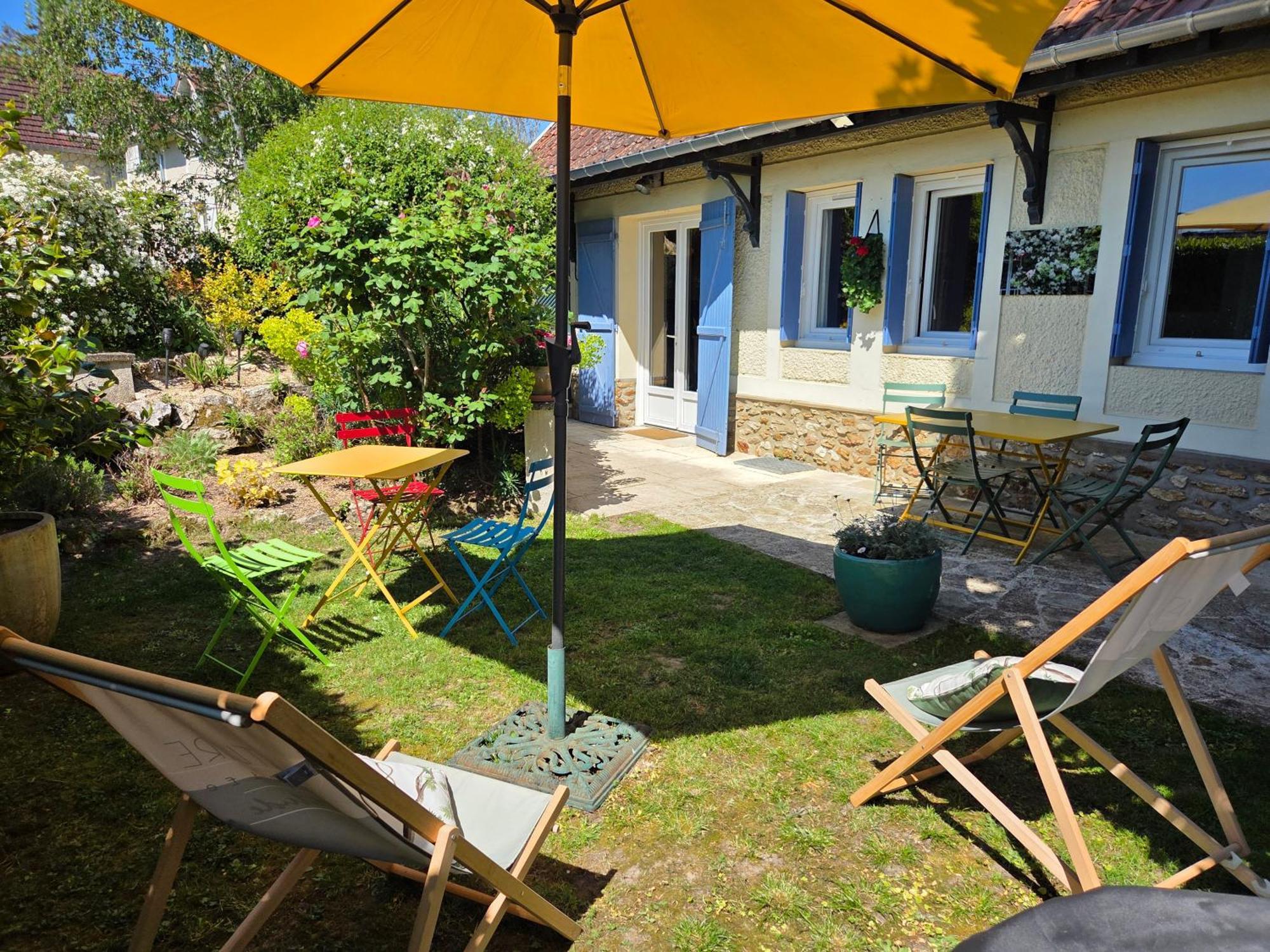 Villa Clair Logis à Giverny Extérieur photo